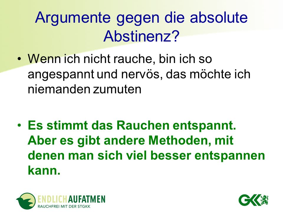 Wenn Rauchen aufzugeben ist schwanger